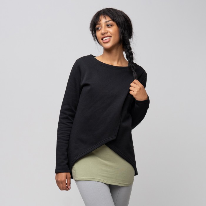 Umstands- und Stillsweater Bio-Baumwolle & TENCEL™